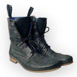 John Fluevog Radio BBC Classic Lace Up Boot 8 Mens